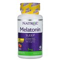 Мелатонин Natrol Melatonin Fast Dissolve 3 мг, вкус клубники, 90 таблеток