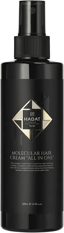 Крем-спрей Hadat Cosmetics Molecular All In One незмивний для відновлення волосся, 200 мл