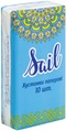 Платочки бумажные Sail однослойные без запаха, 10 шт х 10 уп