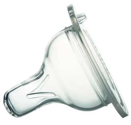 Соска силіконова Canpol Babies EasyStart 21/729 для пляшечок з широким отвором міні, від 0 місяців, 2 шт