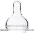 Соска силіконова Canpol Babies EasyStart 21/729 для пляшечок з широким отвором міні, від 0 місяців, 2 шт