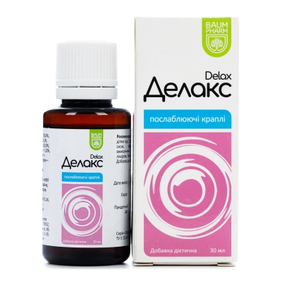 Делакс Baum Pharm капли по 30 мл во флак.
