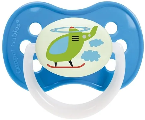 Пустушка латексна Canpol Babies Vehicles 22/411 кругла 0-6 місяців, 1 шт