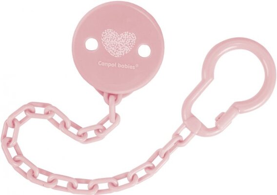 Держатель для пустышки Canpol Babies 10/890 Pastelove, 1 шт