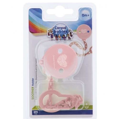Держатель для пустышки Canpol Babies 10/890 Pastelove, 1 шт