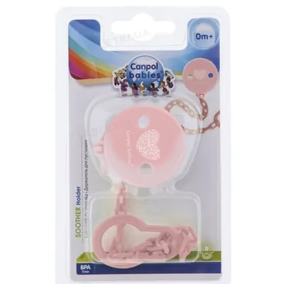 Тримач для пустушки Canpol Babies Pastelove 10/890, 1 шт