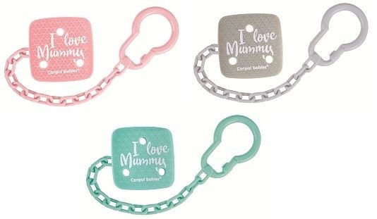 Держатель для пустышки Canpol Babies 2/434 I Love Mummy, 1 шт