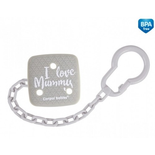 Держатель для пустышки Canpol Babies 2/434 I Love Mummy, 1 шт