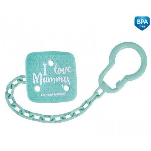 Держатель для пустышки Canpol Babies 2/434 I Love Mummy, 1 шт