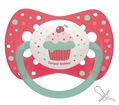Пустушка силіконова Canpol Babies Cupcake симетрична 23/282_pin, 0-6 місяців, 1 шт