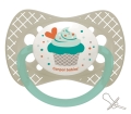 Пустышка силиконовая Canpol Babies Cupcake симметричная 23/283_grey, 6-18 месяцев, 1 шт