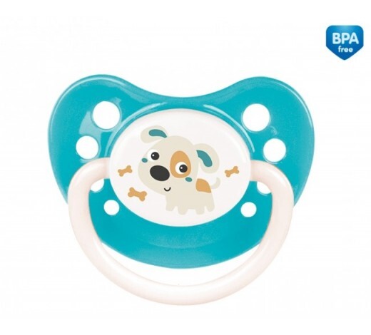 Пустышка силиконовая Canpol Babies Bunny & Company анатомическая 23/271, 0-6 месяцев, 1 шт