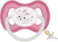 Пустушка латексна Canpol Babies Bunny & Company 23/277_pin кругла 0-6 місяців, 1 шт