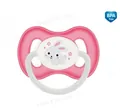Пустушка латексна Canpol Babies Bunny & Company 23/278_pin кругла 6-18 місяців, 1 шт
