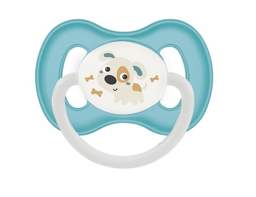 Пустышка силиконовая Canpol Babies Bunny & Company симметричная 23/269_tur, 6-18 месяцев, 1 шт