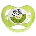 Пустушка силіконова Canpol Babies So cool симетрична 22/521_gre, 0-6 місяців, 1 шт