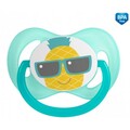 Пустышка силиконовая Canpol Babies So cool симметричная 22/521_tur, 0-6 месяцев, 1 шт