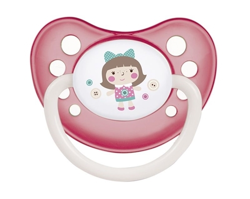Пустышка силиконовая Canpol Babies Toys анатомическая 23/256_pin, 0-6 месяцев, 1 шт