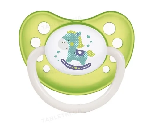 Пустушка силіконова Canpol Babies Toys анатомічна 23/257_gre, 6-18  місяців, 1 шт