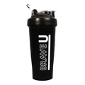 Шейкер Brave U Shaker чорний, 700 мл