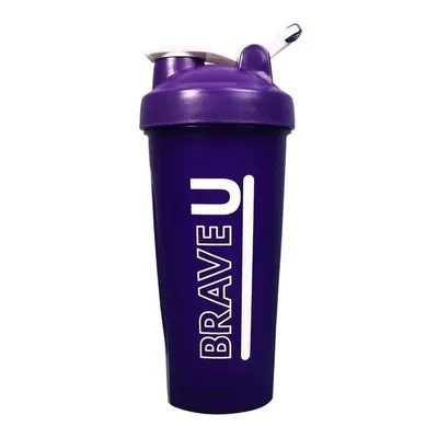 Шейкер Brave U Shaker фіолетовий, 700 мл