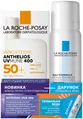 Набір La Roche-Posay Anthelios UVmune 400 сонцезахисний флюїд легкий корегуючий проти гіперпігментації шкіри SPF 50+, 50 мл + термальна вода, 50 мл