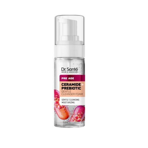 Пенка для умывания Dr.Sante Pre Age Керамид + Пребиотик нежная очищающая, 150 мл