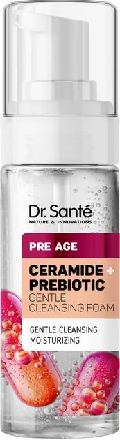 Пінка для вмивання Dr.Sante Pre Age Керамід + Пребіотик, 150 мл