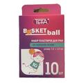 Набор пластырей Teta Basketball, на тканевой основе, 7,2 х 1,9 см, 10 штук