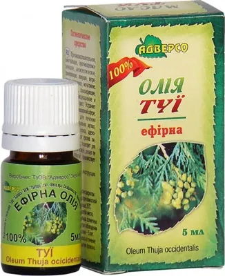 Олія ефірна Адверсо туї, 5 мл