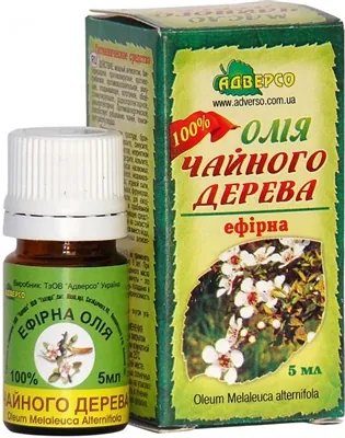 Олія ефірна Адверсо чайного дерева, 5 мл