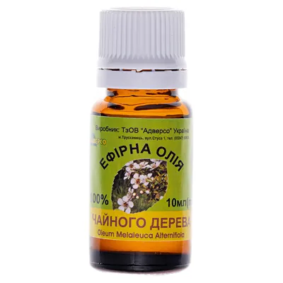 Олія ефірна Адверсо чайного дерева, 10 мл