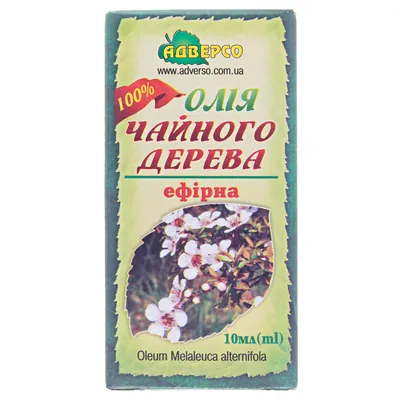 Олія ефірна Адверсо чайного дерева, 10 мл
