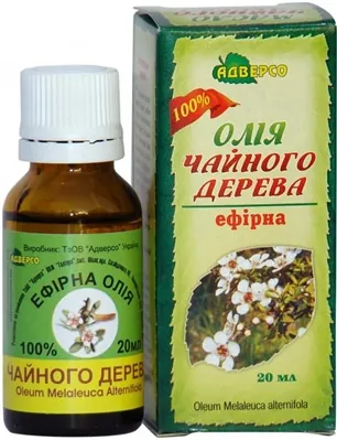 Олія ефірна Адверсо чайного дерева, 20 мл