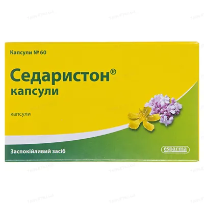 Седаристон капсули капсули №60 (10х6)