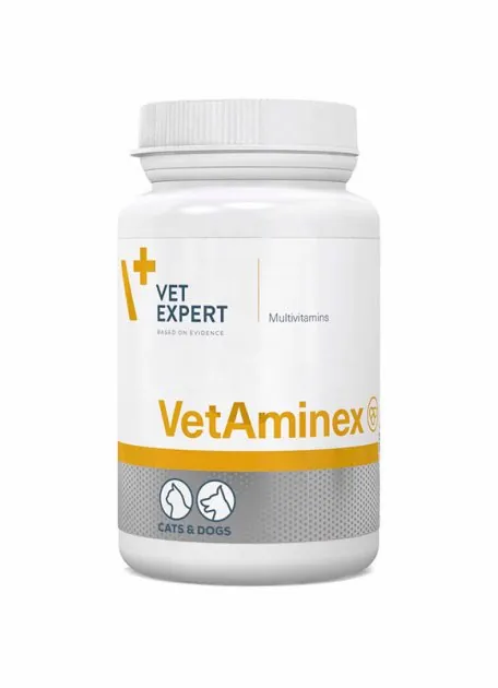 Добавка VetExpert VetAminex вітамінно-мінеральний комплекс для собак і кішок, 60 капсул