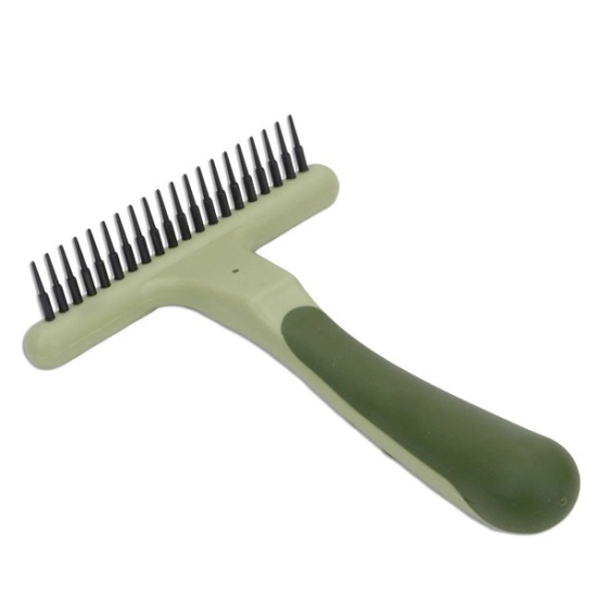 Грабли для ухода за шерстью Safari Undercoat Rake однорядные для длинношерстных собак