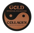 Патчи под глаза гидрогелевые Hebei Gold Hydrogel Eye Patches Collagen с коллагеном и био-золотом, 60 шт