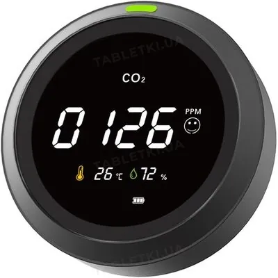 Термогігрометр-датчик CO2 PROTMEX PTH-5