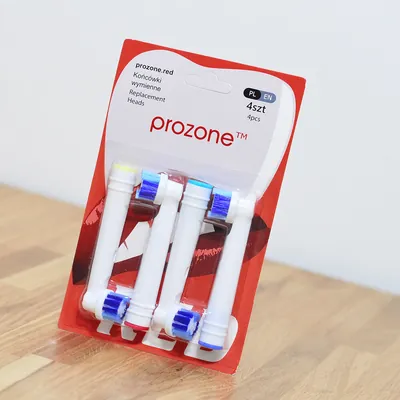 Насадки для зубної щітки ProZone PRO-3D MaxContact 4pcs для щітки Oral-B