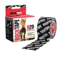 Кінезіо тейп RockTape H2O 5 см x 5 м, чорний лого
