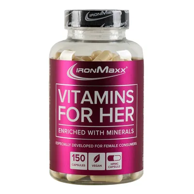 Вітаміни для неї IronMaxx Vitamins for Her, 150 капсул