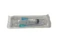 Шприц 2 мл OK Pharma 3-х компонентний з двома голками 21G (0,8 х 38 мм) та 23G (0,6 х 30 мм), 1 штука