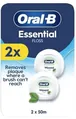 Зубна нитка Oral-B Essential floss вощена м'ятна, 2 шт х 50 м
