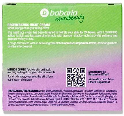 Крем для обличчя Babaria Neurobeauty відновлюючий нічний, 50 мл