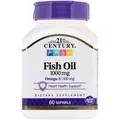 Риб'ячий жир 21st Century Fish Oil Omega 3 1000 мг, 60 желатинових капсул