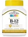 Витамин В12 21st Century Vitamin B-12 5000 мкг, 110 таблеток