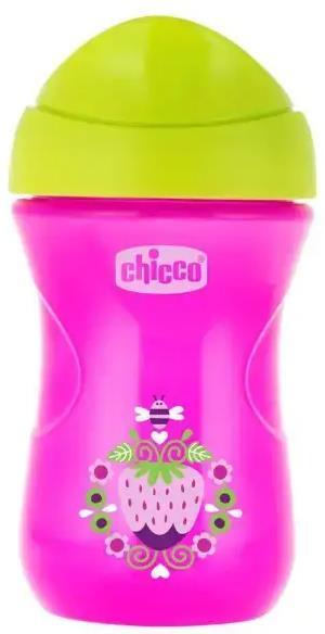 Поильник Chicco Easy Cup с 12 месяцев, розовый, 266 мл