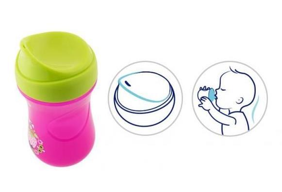 Поїльник Chicco Easy Cup з 12 місяців, роженвий, 266 мл
