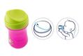 Поїльник Chicco Easy Cup з 12 місяців, роженвий, 266 мл